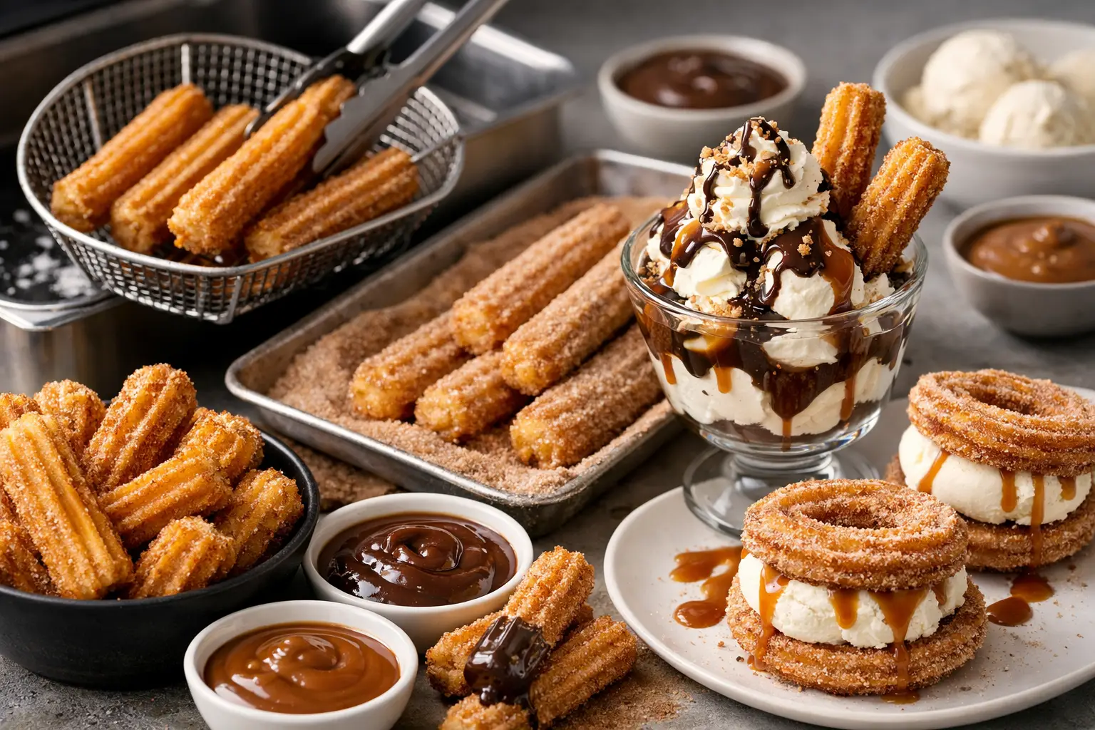 How Churro Desserts Are Made Right