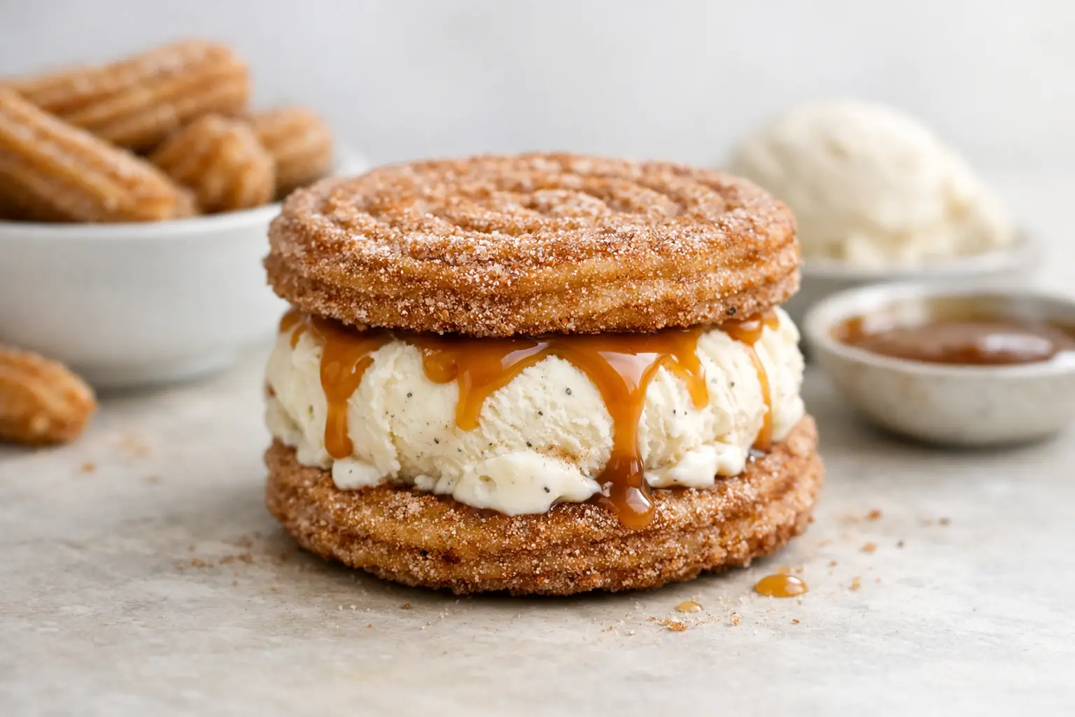 Why a Churro Ice Cream Sandwich Hits Hard