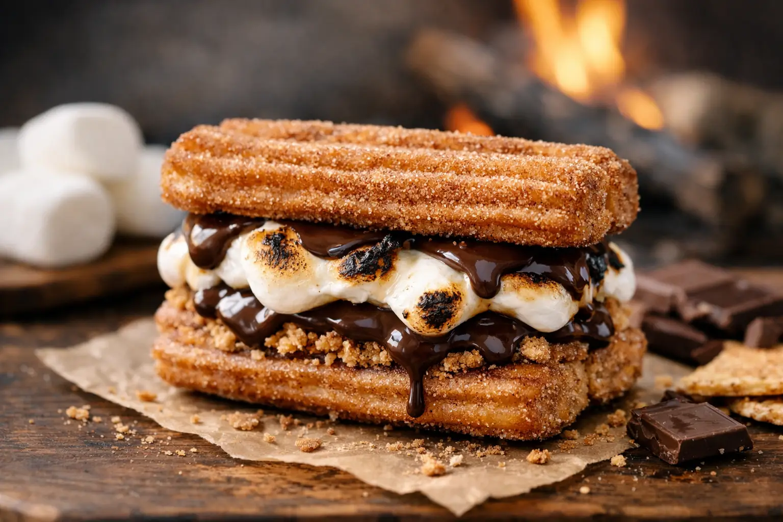 Why a Churro Smores Sandwich Hits So Hard